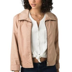 EUC Prana Canvas Lookout Jacket Champagne Pink Large